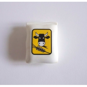 PLAYMOBIL (T1275) FERME - Grand Sac Jaune & Blanc Nourriture pour Vaches 5119