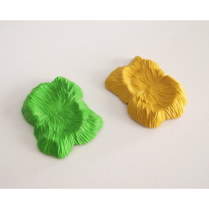 PLAYMOBIL (T1238) FERME - Lot de 2 Plaques Litières Nid Foin Jaune & Vert