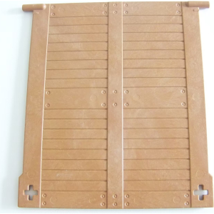 PLAYMOBIL (L3351) MOYEN-AGE - Plancher Marron du Pont Levis Chateau 3666