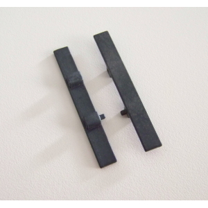 PLAYMOBIL (T1124) FERME - Lot de 2 Bords de Toit Gris pour Cage Emboitable 4491