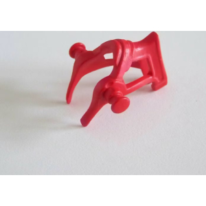 PLAYMOBIL (T1271) EQUESTRE - Harnais Rouge pour Cheval Voiture Hippomobile 4192
