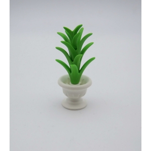 PLAYMOBIL (T1168) CENTRE EQUESTRE - Pot avec Plante Ornement Saut Obstacles 3854