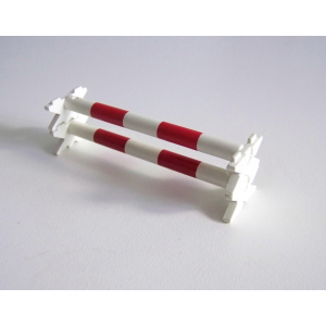 PLAYMOBIL (T1106) EQUESTRE - Lot 2 Barrières Rouge & Blanc Obstacle 3140 Jaunies