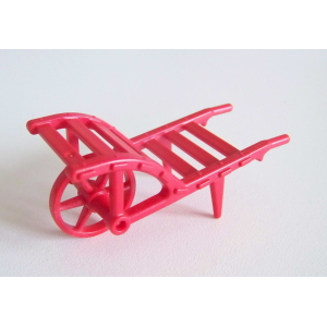 PLAYMOBIL (T1101) FERME & EQUESTRE - Brouette de Paysan Rouge 4179 3976