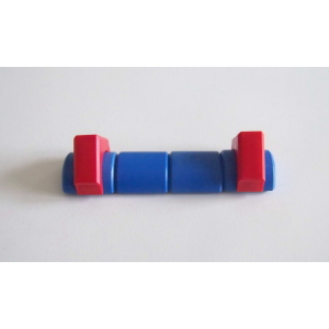 PLAYMOBIL (T1148) EQUESTRE - Finitions Bleu & Rouge Mur Saut Obstacle 4185 5224