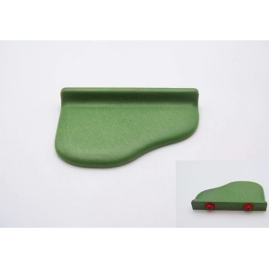PLAYMOBIL (T21150) CENTRE EQUESTRE - Plaque Herbe devant Boutique 4190