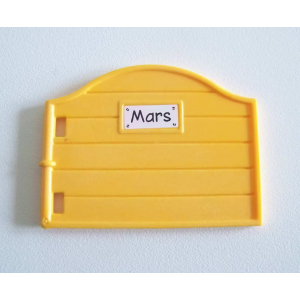 PLAYMOBIL (T2115) EQUESTRE - Porte Jaune pour Box "Mars" Centre 3120
