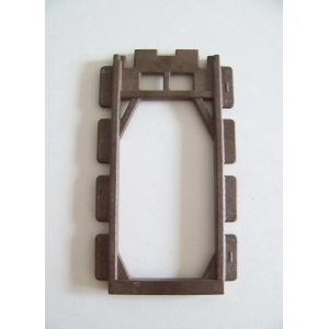 PLAYMOBIL (L3334) MOYEN-AGE - Mur Ouvert Simple Marron Château Maison Tour