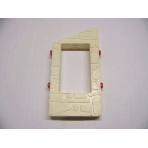 PLAYMOBIL (T2147) FERME - Mur Crème en Pierres Ouverture Fenêtre 3072