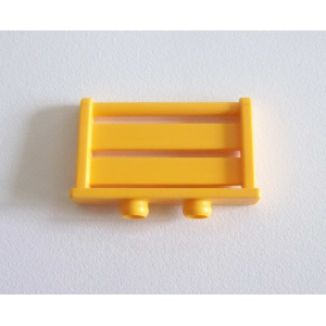 PLAYMOBIL (T2163) FERME - Petite Barrière de Séparation Orange 3072 4055