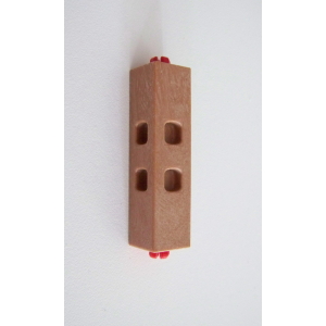 PLAYMOBIL (T2173) FERME - Pilier Avant Marron 6cm Appentis Etable Vache 4490