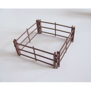 PLAYMOBIL (T2276) EQUESTRE - 4 Grandes Barrières Marron Foncé 4066 4069
