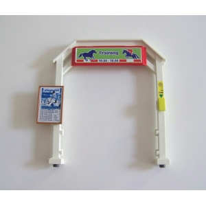 PLAYMOBIL (T2218) CENTRE EQUESTRE - Porche Arche Centre Entrainement 4185