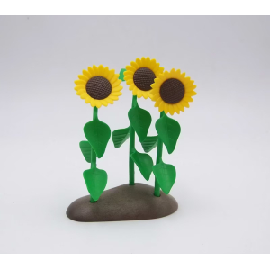 PLAYMOBIL (T2214) FERME - Lot de 3 Tournesols 3075 3825