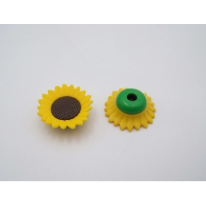 PLAYMOBIL (T22c03) FERME - Lot de 2 Fleurs de Tournesol 3075 3134 3716 3825 5343