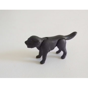 PLAYMOBIL (T3152) FERME - Chien Lévrier Irlandais Noir 3072 3824 3890 4343 3859