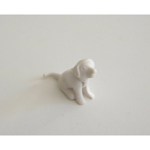 PLAYMOBIL (T3164) FERME & EQUESTRE - Chiot Blanc en Position Assis