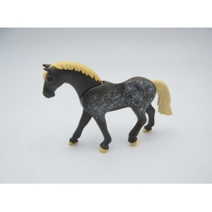 PLAYMOBIL (T3175) EQUESTRE - Cheval d'Equitation Gris 5110 (Jauni)