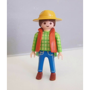 PLAYMOBIL (T3256) FERME - Fermière Maison Transportable 4142 5765