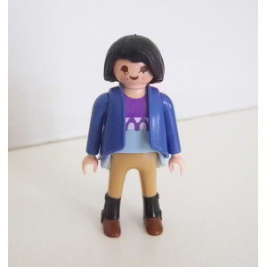 PLAYMOBIL (T3271) CENTRE EQUESTRE - Cavalière Dresseuse Box Cheval 5107