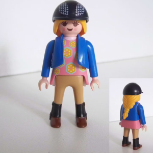 PLAYMOBIL (T3274) CENTRE EQUESTRE - Cavalière Enclo à Chevaux 5624