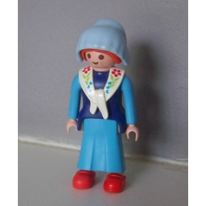 PLAYMOBIL (T3202) FERME - Fermière Laitière 3007