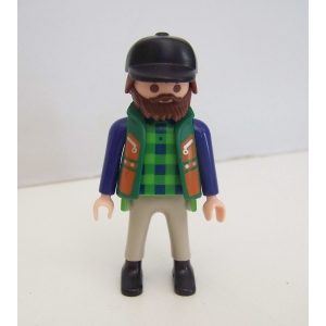 PLAYMOBIL (T3262) FERME - Fermier Conducteur Tracteur 4143