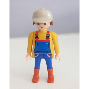 PLAYMOBIL (T3220) FERME - Fermier Ferme 4066 & Forestier 5048