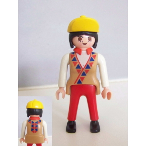 PLAYMOBIL (T3225) CENTRE EQUESTRE - Cavalière Jeep Transport de Chevaux 3851