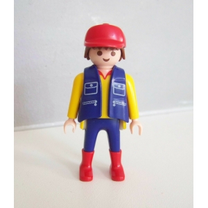 PLAYMOBIL (T3252) CENTRE EQUESTRE - Homme Entraineur Chevaux 4185