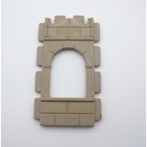 PLAYMOBIL (L33c33) MOYEN-AGE - Mur Gris avec Fenêtre Chateau 3666 3667 Jauni