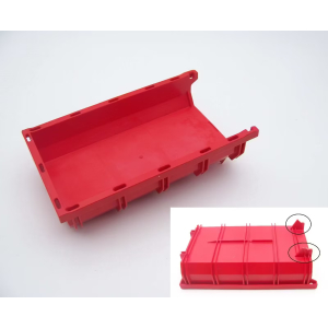 PLAYMOBIL (T4145) FERME - Benne Rouge pour Remorque Tracteur 3719 (cassée)