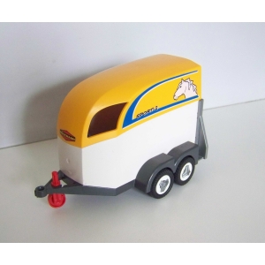PLAYMOBIL (T4152) CENTRE EQUESTRE - Remorque pour Transport de Chevaux 5223