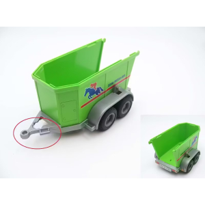 PLAYMOBIL (T4137) CENTRE EQUESTRE - Remorque Transport Chevaux 4189 (EN l'ETAT)