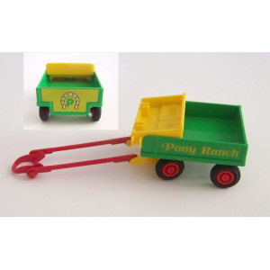 PLAYMOBIL (T4110) FERME EQUESTRE - Chariot pour Enfants Poney Ranch 3713 3775