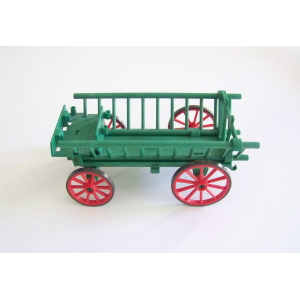 PLAYMOBIL (T4141) FERME - Charrette Verte & Rouge 3246
