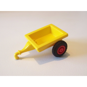 PLAYMOBIL (T4103) FERME & EQUESTRE - Remorque Jaune pour Tracteur Enfants 3715