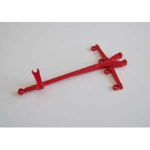 PLAYMOBIL (T4258) FERME - Timon d'Attelage Rouge pour Charrette 3246