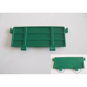PLAYMOBIL (T4270) FERME - Côté Arrière Vert Remorque 4496 (Marque Pliure)