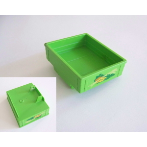 PLAYMOBIL (T4246) FERME - Beine Basculante Verte Avant Tracteur 3074
