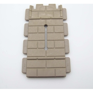 PLAYMOBIL (L33c05) MOYEN-AGE - Mur Gris Avec Meurtrière 3666 3667 Jauni