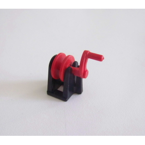 PLAYMOBIL (Z193) MER - Treuil avec Manivelle pour Remorque Noire 3041