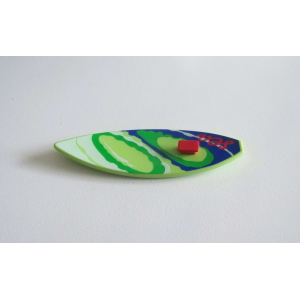 PLAYMOBIL (Z180) MER - Planche de Surf Sea Verte avec Motifs 4863 6864