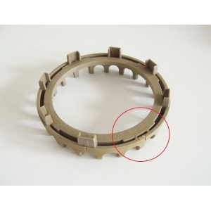 PLAYMOBIL (L33c04) MOYEN-AGE - Couronne Créneaux Tour Ronde 3666 3888 Cassée
