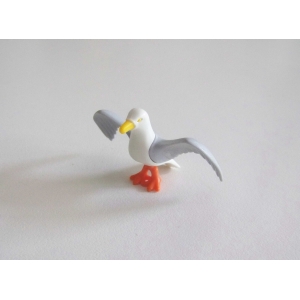 PLAYMOBIL (Z307) MER - Mouette Goéland Ailes Déployées Forteresse 3112