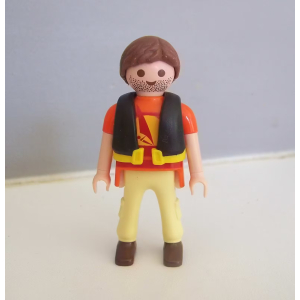 PLAYMOBIL (Z3110) MER - Homme kayakiste avec Gilet de Sauvetage 5132