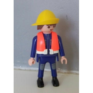 PLAYMOBIL (Z336) MER - Marin Sauveteur du Bateau des Gardes Côtes Ariane 3941