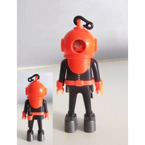 PLAYMOBIL (Z353) MER - Scaphandrier (Scaphandre & Chaussures de Plombs) 4428