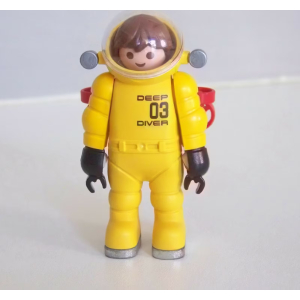 PLAYMOBIL (Z351) MER - Plongeur avec Scaphandre pour Eaux Profondes 4479