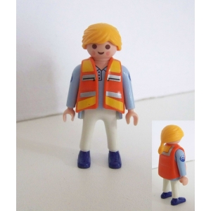 PLAYMOBIL (Z3153) MER - Femme Secouriste Ambulance des Gardes Côtes 5539